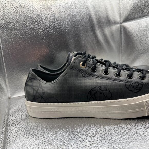 Size M11.5/W13.5 Converse CTAS II OX Futura Camo Low Black Unisex Shoes 153023C - Picture 2 of 11